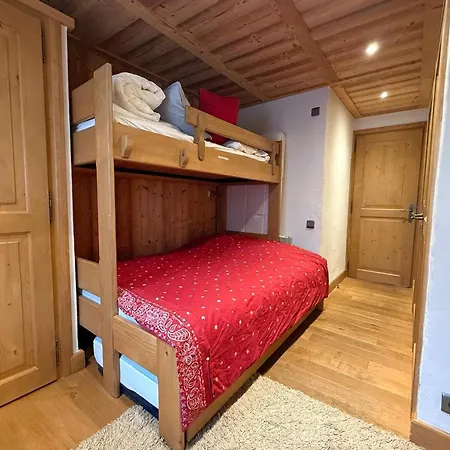 Au Coeur De Avec Terrasse, Cheminee, 3 Chambres, Wifi Et Linge Inclus - Fr-1-453-311 Megève